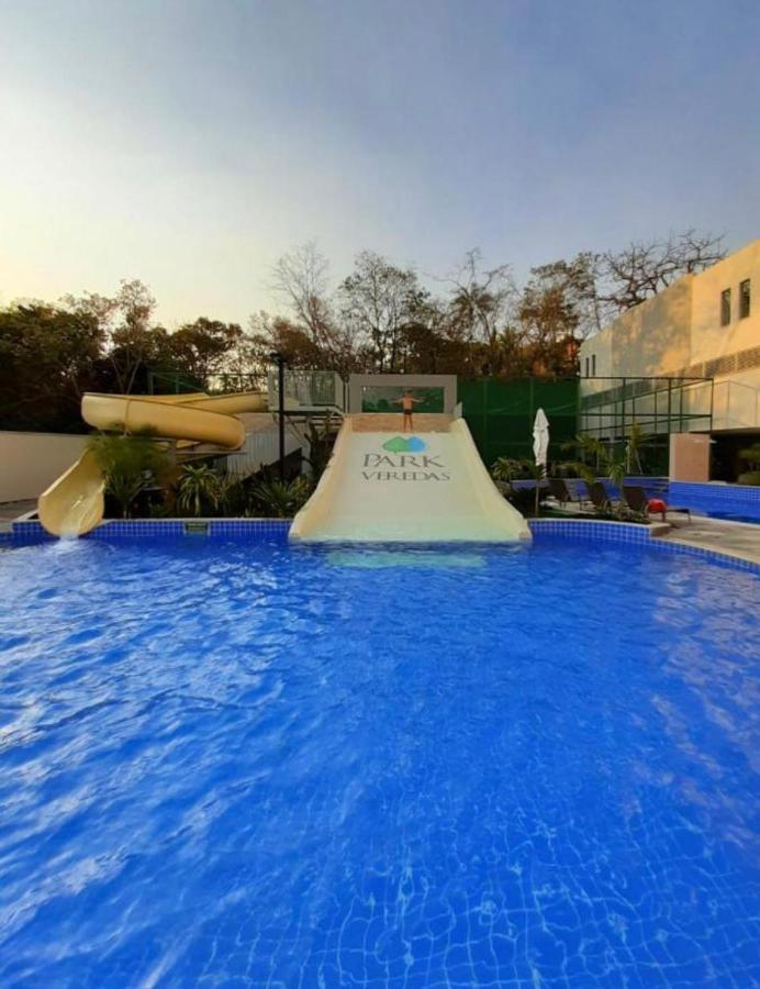 Hotel Park Veredas - Rio Quente Flat 225 Eksteriør bilde